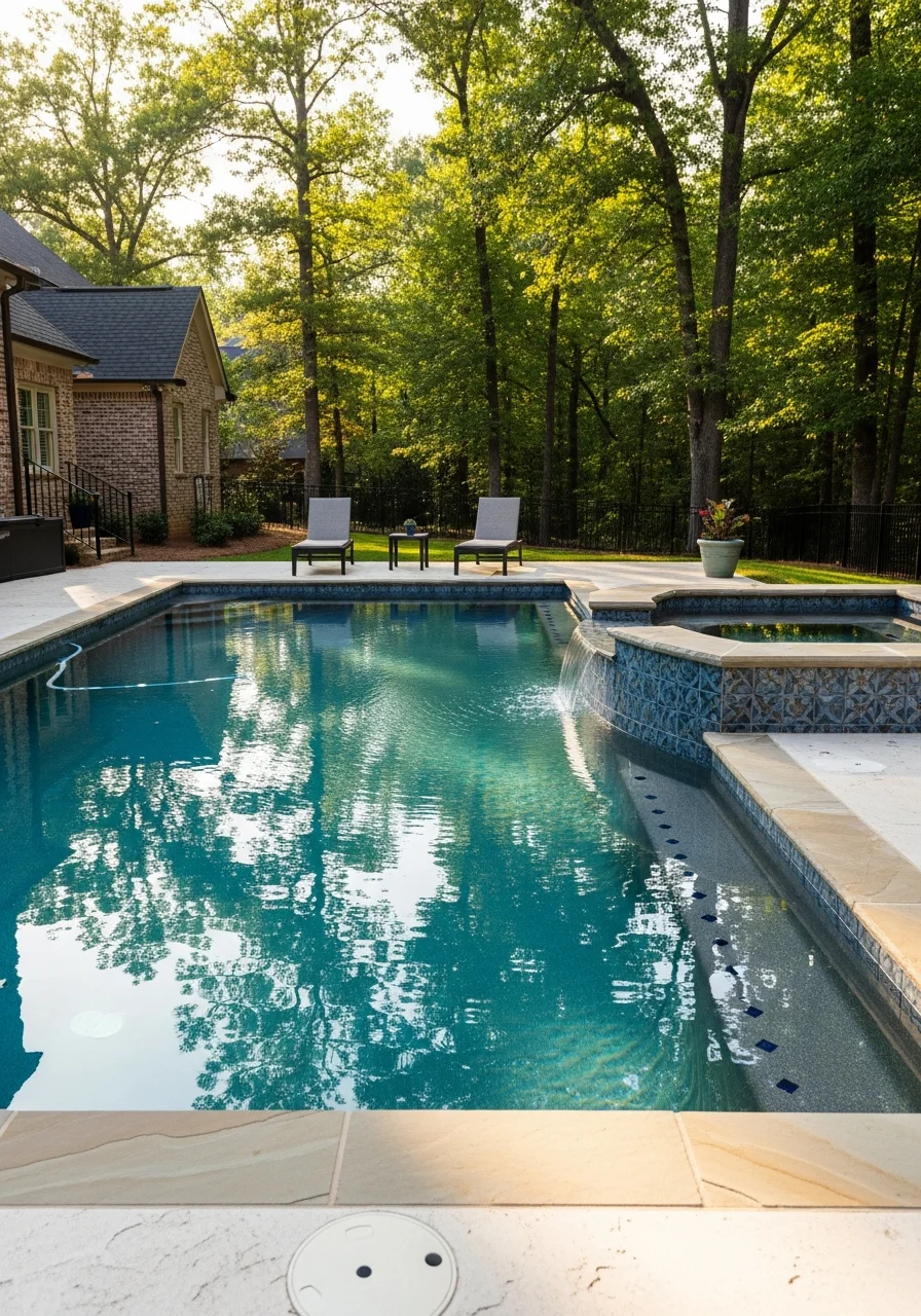 A contractor and homeowner standing in front of a completed Atlanta home renovation, demonstrating the quality and attention to detail in urban and suburban properties.